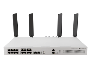 MikroTik CRS418-8P-8G-2S+5axQ2axQ-RM - switch - 16 ports - Managed - rack-mountable