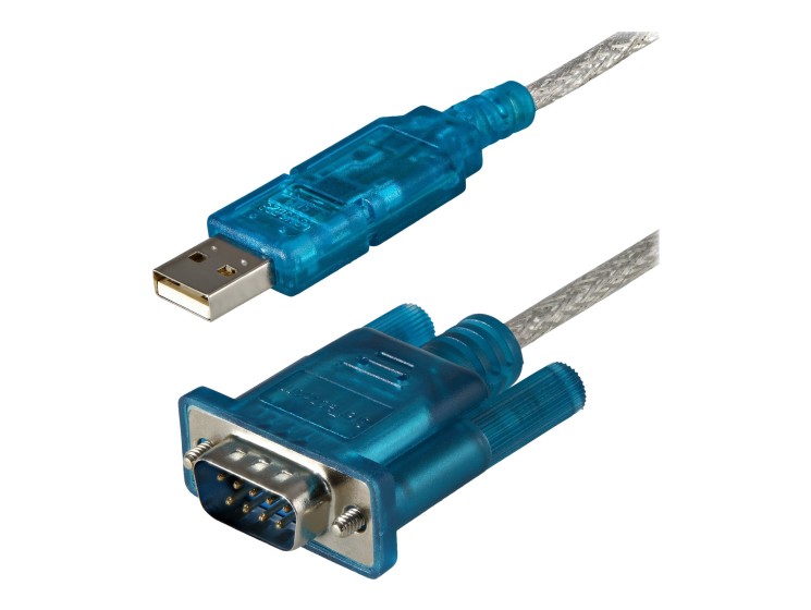 StarTech.com 3ft USB to RS232 DB9 Serial Adapter Cable - M/M - serial ...