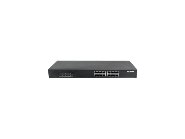 Intellinet 16-Port Gigabit Ethernet PoE+ Switch (560993)