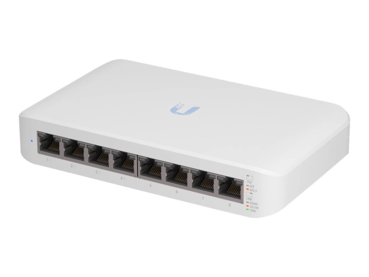 Ubiquiti UniFi Switch Lite USW-Lite-8-POE - switch - 8 ports - Managed ...