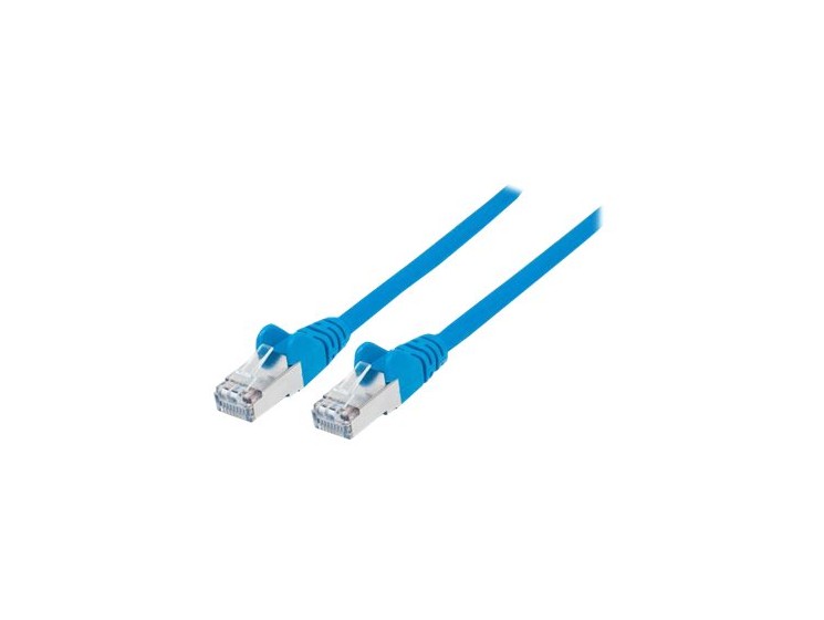 Cat6 Snagless Gigabit Ethernet Cable, LSZH, Blue, 15m