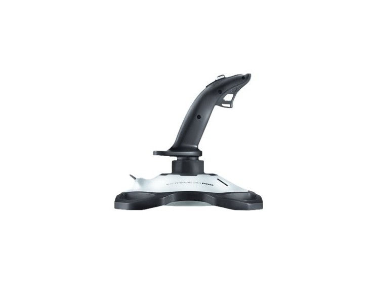 Logitech outlets Extreme 3D Pro Gaming Joystick in Silver/Black