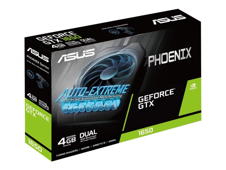 ASUS PH-GTX1650-O4GD6-P - OC Edition - graphics card - GF GTX 1650 - 4 GB |  AS Capital - Datortehnika, IT risinājumi, Serviss