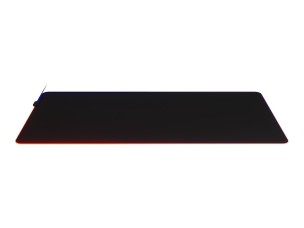 SteelSeries QcK Prism Cloth - illuminated keyboard and mouse pad - size XXXL