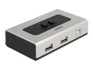 Delock - hub - 2 ports