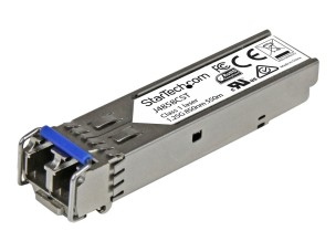 StarTech.com HPE J4858C Compatible SFP Module, 1000BASE-SX, 1GbE Multi Mode (MMF) Fiber Optic Transceiver, 1GE Gigabit Ethernet SFP, LC Connector, 550m, 850nm, DDM, HPE 1400, 1700, 1820 - Lifetime Warranty (J4858CST) - SFP (mini-GBIC) transceiver module -