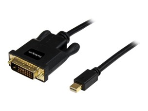 StarTech.com 10ft Mini DisplayPort to DVI Adapter Cable - Mini DP to DVI Video Converter - MDP to DVI Cable for Mac / PC 1920x1200 - Black (MDP2DVIMM10B) - DisplayPort cable - 3.04 m