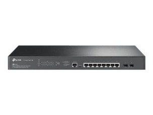 TP-Link JetStream TL-SG3210XHP-M2 V2 - switch - 8 ports - Managed - rack-mountable