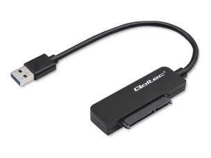 Qoltec - interface adapter - SATA 3Gb/s - USB 3.0