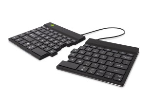 R-Go Ergonomic Keyboard Split break - keyboard - with integrated break indicator - QWERTY - US - black Input Device