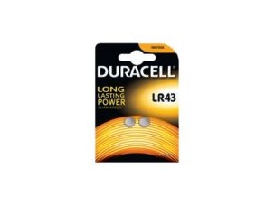 Duracell Electronics battery - 2 x LR43 - Alkaline