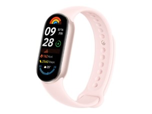 Xiaomi Smart Band 9 activity tracker with strap - mystic rose