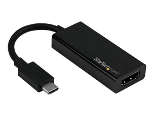 StarTech.com USB-C to HDMI Adapter - USB Type-C to HDMI Converter - 4K 60Hz - external video adapter - black