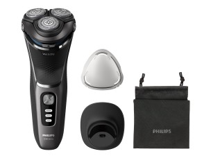 Philips 3000 Series S3343 - shaver - dark black