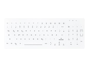 Active Key AK-CB7012F - keyboard - wipe disinfection - QWERTZ - German - white Input Device