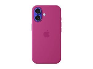 iPhone 16 Silicone Case with MagSafe - Fuchsia