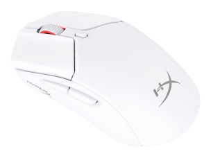 HyperX Pulsefire Haste 2 - mouse - USB, 2.4 GHz, Bluetooth 5.0 - white