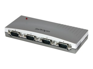 StarTech.com 4 Port USB to Serial RS232 Adapter - DB9M - RS232 Extension - Serial to USB (ICUSB2324) - serial adapter - USB - RS-232 x 4