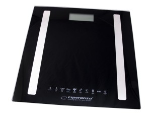 Esperanza B.FIT - bathroom scales - black