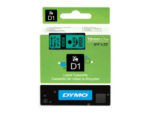 DYMO D1 - labels - 1 roll(s) - Roll (1.9cm x 7m)