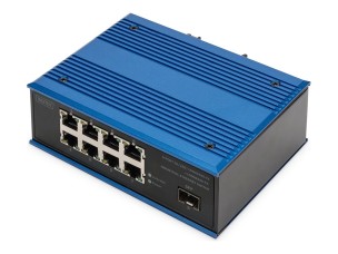 DIGITUS - switch - industrial - 8 ports - unmanaged