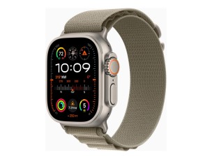 Apple Watch Ultra 2 - titanium - smart watch with Alpine Loop - olive - 64 GB