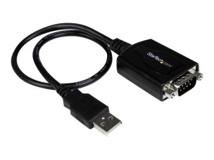 StarTech.com USB to Serial RS232 Adapter Cable w/ COM Retention - USB Serial Adapter - serial adapter - USB - RS-232