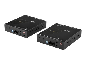 StarTech.com HDMI over IP Extender Kit with Video Wall Support - 1080p - HDMI over CAT5e / CAT6 Transmitter and Receiver Kit (ST12MHDLAN2K) - video/audio/infrared/serial extender - HDMI - TAA Compliant