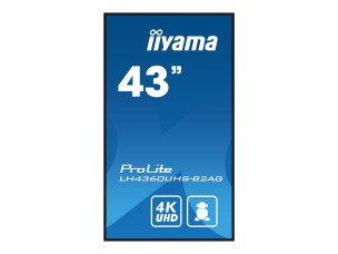 iiyama ProLite LH4360UHS-B2AG 43" Class (42.5" viewable) LED-backlit LCD display - 4K - for digital signage