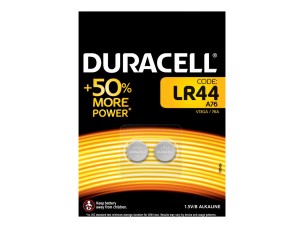 Duracell Electronics LR44 battery - 2 x LR44 - Alkaline