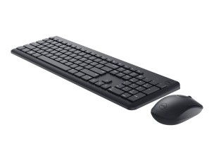 Dell Wireless Keyboard and Mouse KM3322W - keyboard and mouse set - QWERTY - Ukrainian - black Input Device