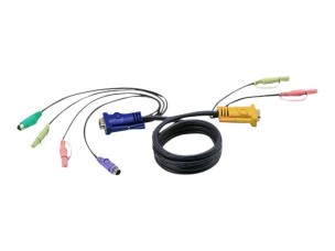 ATEN 2L-5305P - keyboard / mouse / video / audio cable - 5 m