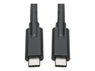 Eaton Tripp Lite Series USB-C Cable (M/M) - USB 3.2, Gen 1 (5 Gbps), 5A Rating, Thunderbolt 3 Compatible, 6 ft. (1.83 m) - USB-C cable - 24 pin USB-C to 24 pin USB-C - 1.8 m