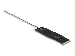 Delock LoRa antenna - [863 - 928 MHz, self-adhesive, FPC, I-PEX Inc., MHF 4 plug, 1.13