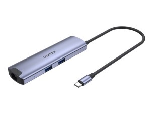 Unitek - hub - multiport, USB-C - 6 ports