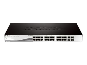 D-Link Web Smart DGS-1210-28 - switch - 24 ports - Managed - rack-mountable