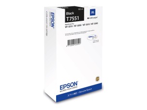 Epson T7551 - XL size - black - original - ink cartridge