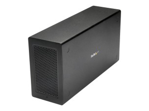 StarTech.com Thunderbolt 3 PCIe Expansion Chassis, External Enclosure Box with 1x PCI-Express Slot, 5K/4K Output Via TB3/DP Ports, TAA - system bus extender - DP