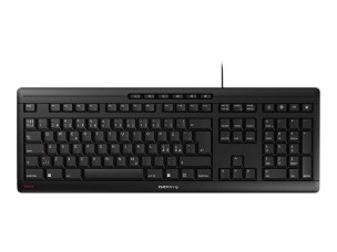 CHERRY STREAM KEYBOARD - keyboard - Pan Nordic - black Input Device