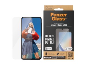 PanzerGlass - screen protector for mobile phone - ultra-wide fit w. EasyAligner