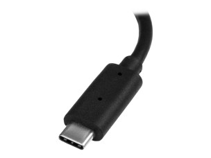 StarTech.com USB-C to VGA Adapter - 1920x1200 - USB C Adapter - USB Type C to VGA Monitor / Projector Adapter (CDP2VGASA) - external video adapter