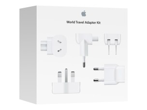 Apple World Travel Adapter Kit - power connector adapter kit