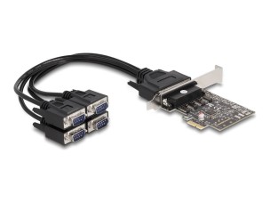 Delock - serial adapter - PCIe 2.0 - RS-232 x 1