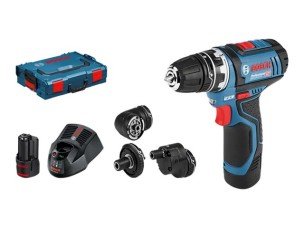 Bosch GSR 12V-15 FC Professional - drill/driver - cordless - 2-speed - 2 batteries