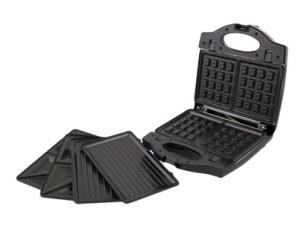 Esperanza PORTABELLA - sandwich maker / waffle maker / grill - black