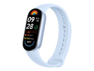 Xiaomi Smart Band 9 activity tracker with strap - arctic blue