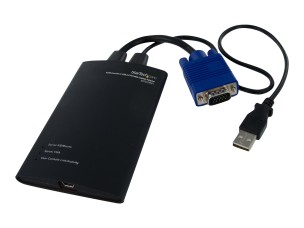 StarTech.com Crash Cart Adapter - 1920 x 1200 - Portable Laptop USB 2.0 to KVM Console (NOTECONS01) - KVM switch - 1 ports