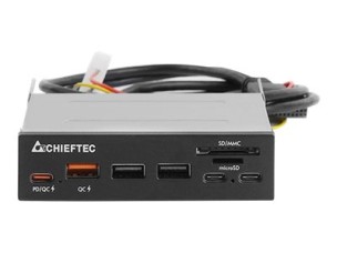 Chieftec CRD-908H - card reader - USB 3.2 Gen 1 / USB-C