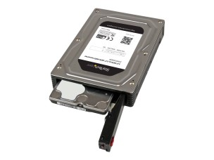 StarTech.com 2.5" to 3.5" SATA HDD/SSD Adapter Enclosure - External Hard Drive Converter with HDD/SSD Height up to 12.5mm (25SAT35HDD) - storage enclosure - SATA 6Gb/s - SATA 6Gb/s