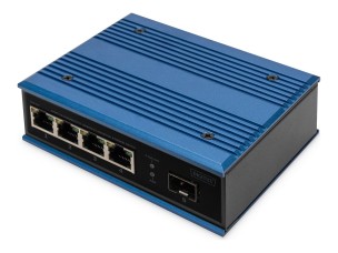 DIGITUS - switch - industrial - 4 ports - unmanaged